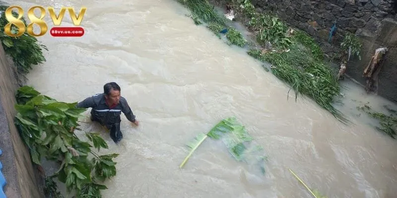 Có thể thử vận may với nhiều con số khi có giấc mộng lội sông