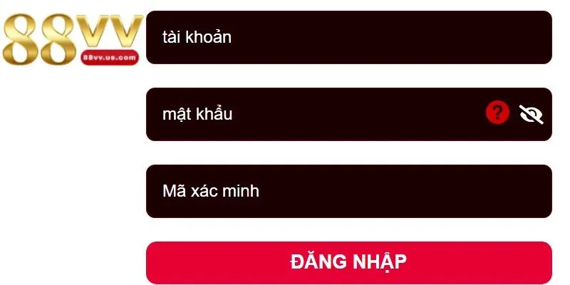 Điền đầy đủ thông tin đăng nhập và xác nhận hoàn tất để truy cập tài khoản