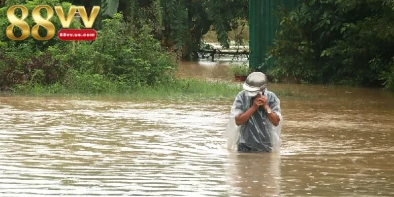 Mơ thấy lội sông