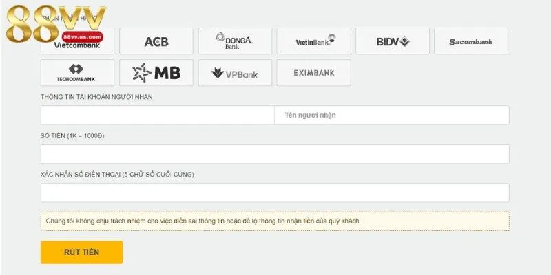 Thực hiện rút tiền ngay để tận hưởng những lợi ích nổi bật